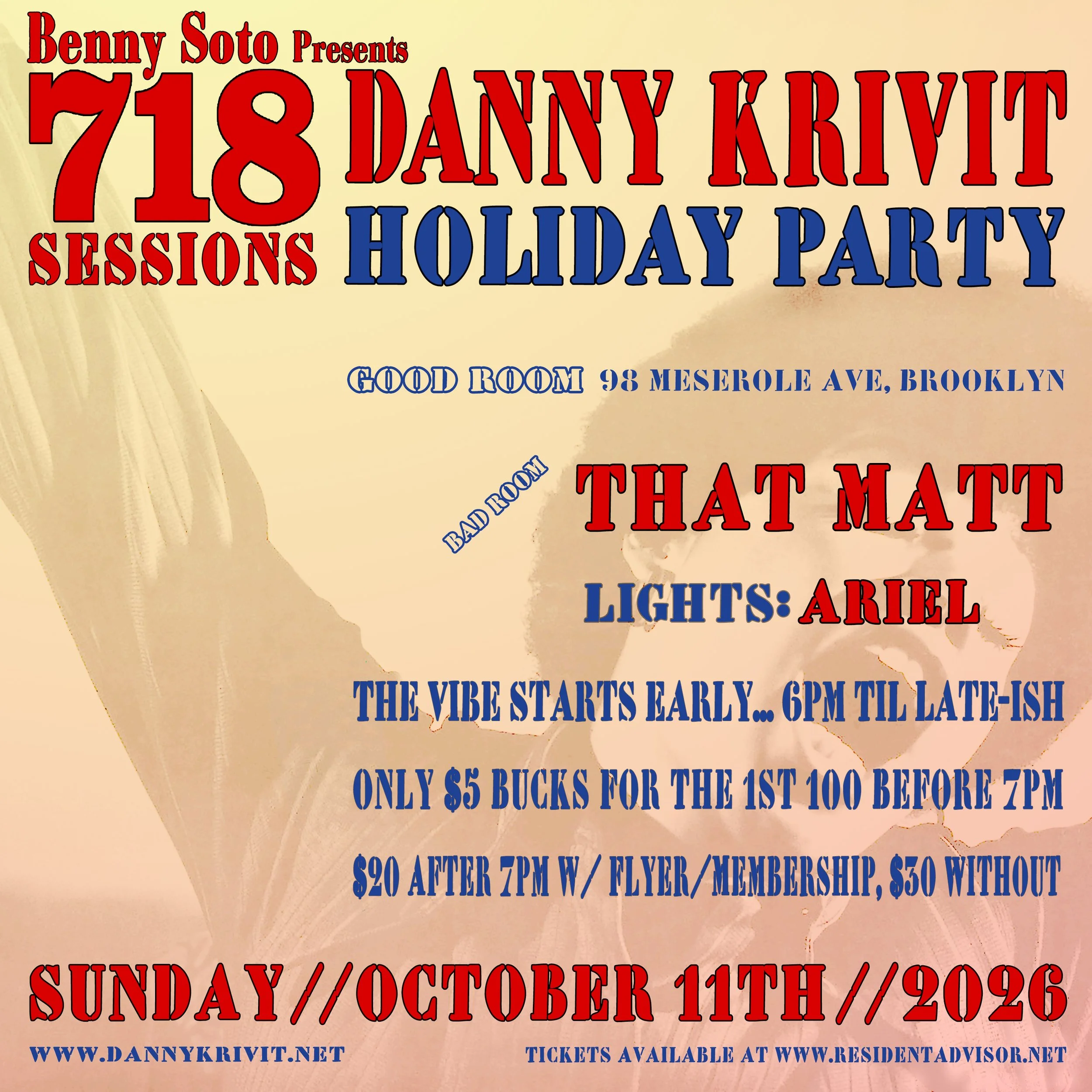 718 SESSIONS | DANNY KRIVIT